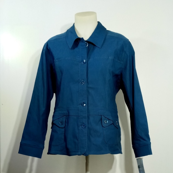 Lulu B Blue Jacket Sz XL - Picture 8 of 9